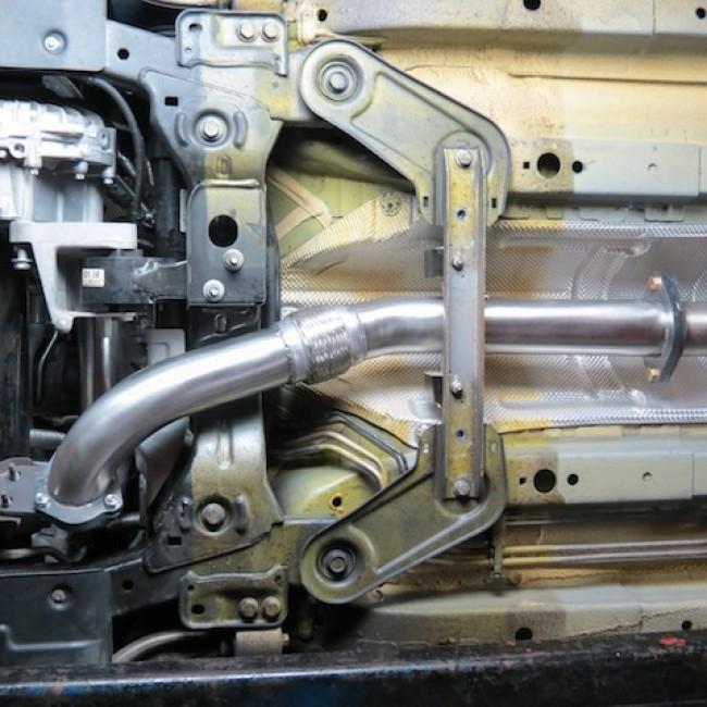 Cobra Exhausts - Vauxhall Astra J VXR (12-19) Front Pipe & Secondary De-Cat Performance Exhaust | Car Enhancements UK