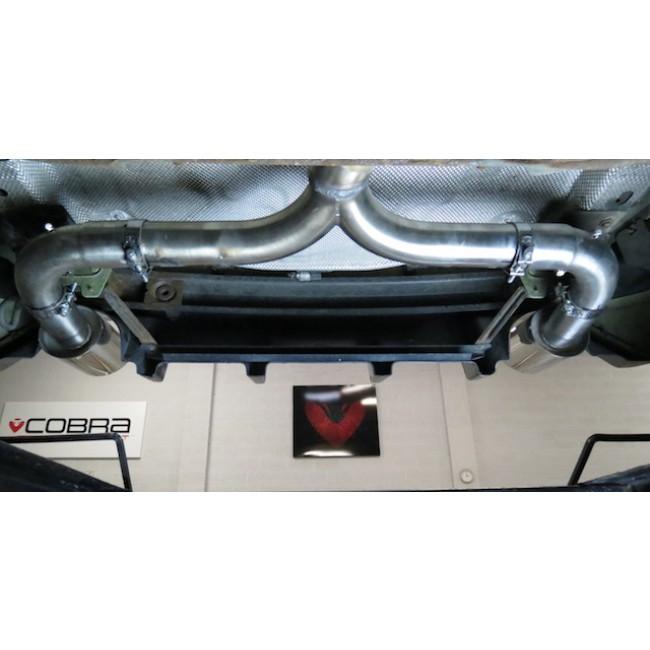 Cobra Exhausts - Ford Focus RS (Mk2) Venom Box Delete Race Cat Back Performance Exhaust | Car Enhancements UK