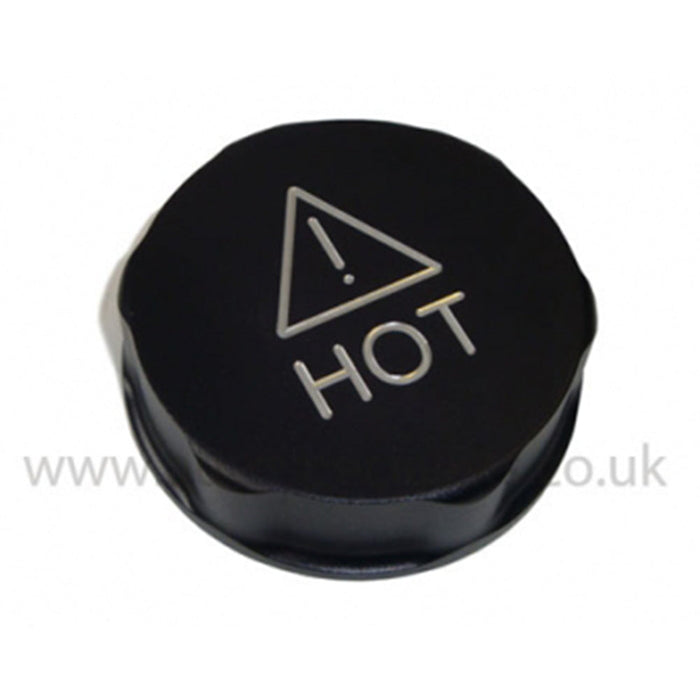 AUTOSPECIALISTS PRO-SERIES BLACK HEADER TANK CAP COVER WITH LOGO FOR MK2 FOCUS - Car Enhancements UK