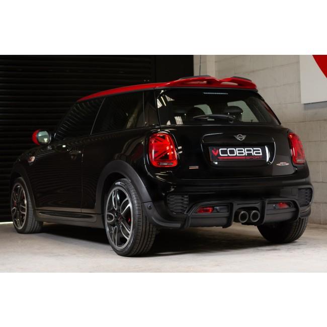 Cobra Exhausts - Mini (Mk3) JCW (F56 LCI) Facelift 3" Race GPF Back Performance Exhaust | Car Enhancements UK