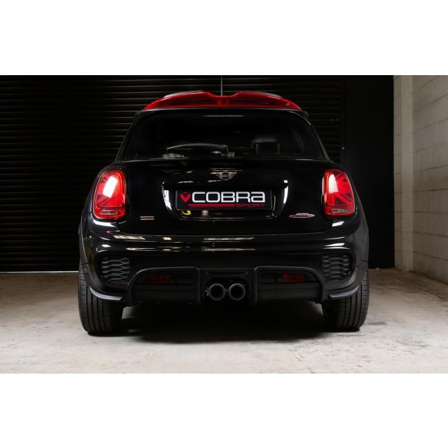 Cobra Exhausts - Mini (Mk3) JCW (F56 LCI) Facelift 3" Race GPF Back Performance Exhaust | Car Enhancements UK