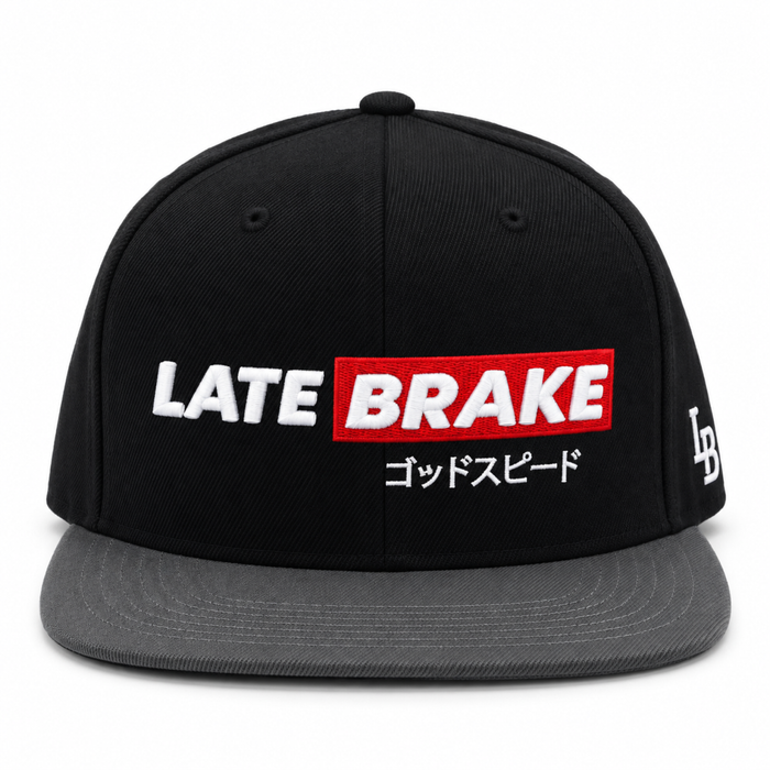 OG Logo SpeedBar Snapback Cap (Black/Grey)