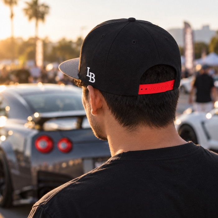 OG Logo SpeedBar Snapback Cap (Black/Grey)