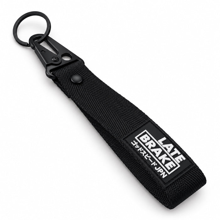 LB_JPN Flight Tag Keychain - Black