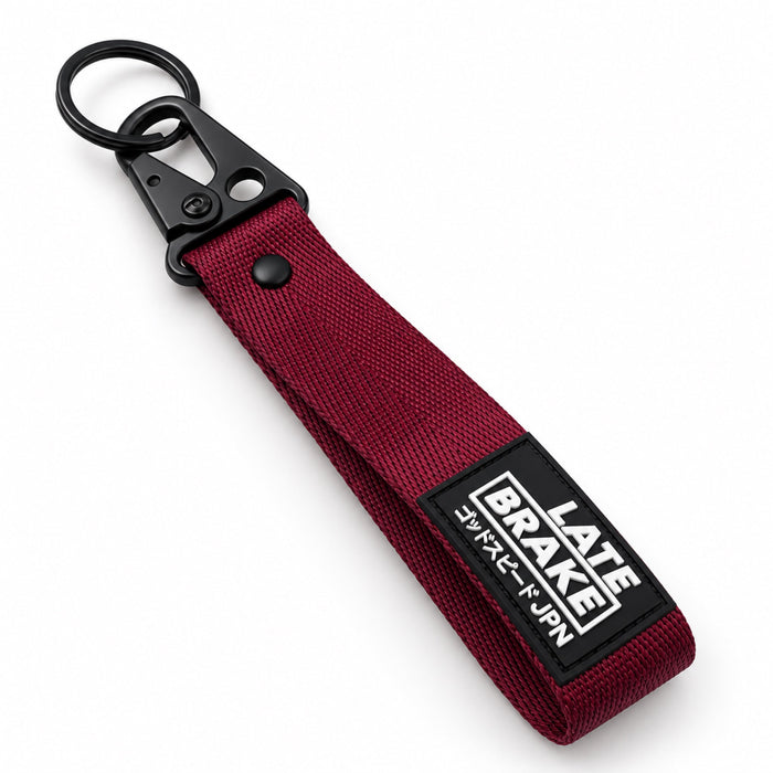 LB_JPN Flight Tag Keychain - Claret
