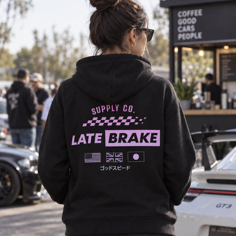 LB International Supply Hoodie (Pink Gradient)
