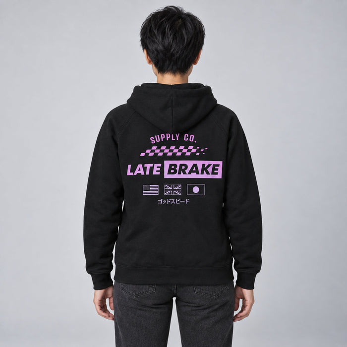 LB International Supply Hoodie (Pink Gradient)