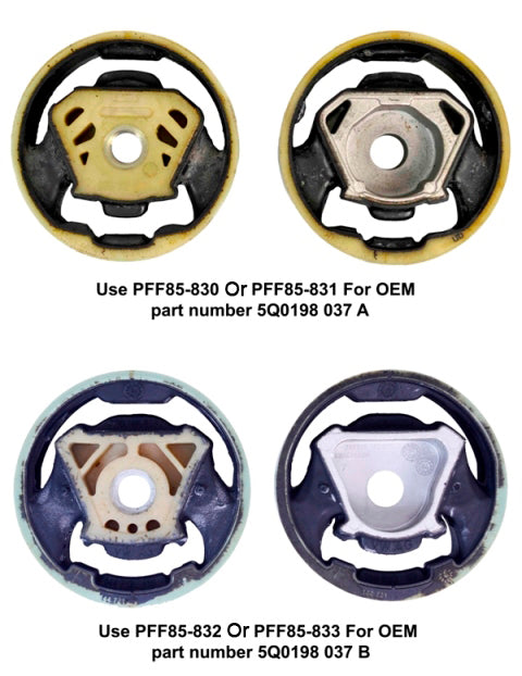 LOWER ENGINE MOUNT INSERT (LARGE) PFF85-830 - Car Enhancements UK