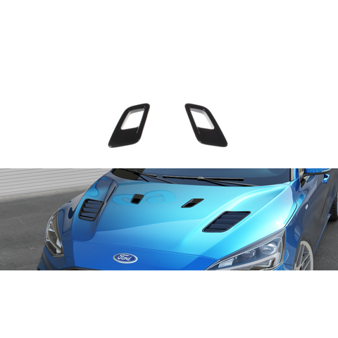 Maxton Design - Ford Focus MK4 ST-Line (2018-UP) Bonnet vents (smaller ones)