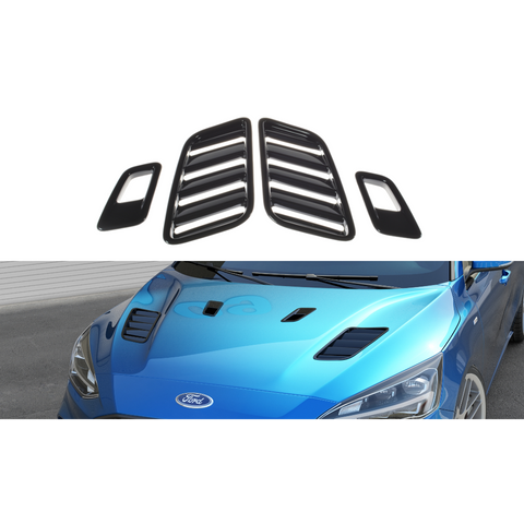 Maxton Design - SET OF Bonnet Vents Ford Focus ST-Line / ST Mk4