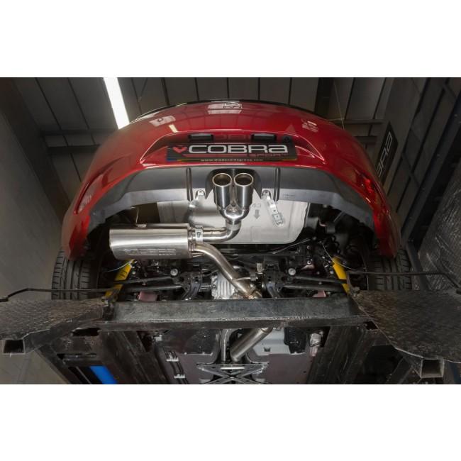 Mazda MX-5 (ND) Mk4 Centre Exit Cat Back Performance Exhaust – Cobra Sport