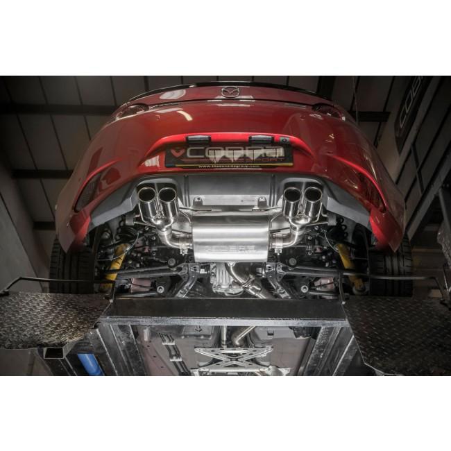 Mazda MX-5 (ND) Mk4 Dual Exit Cat Back Performance Exhaust – Cobra Sport