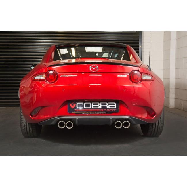 Mazda MX-5 (ND) Mk4 Dual Exit Cat Back Performance Exhaust – Cobra Sport