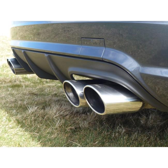 Cobra Exhausts - Mercedes W204 C200/C220/C250 (Diesel) AMG Quad Performance Exhaust | Car Enhancements UK