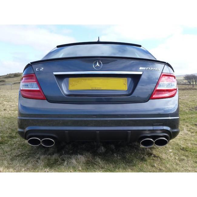 Cobra Exhausts - Mercedes W204 C180 (1.6 Litre Turbo Petrol) AMG Quad Performance Exhaust | Car Enhancements UK