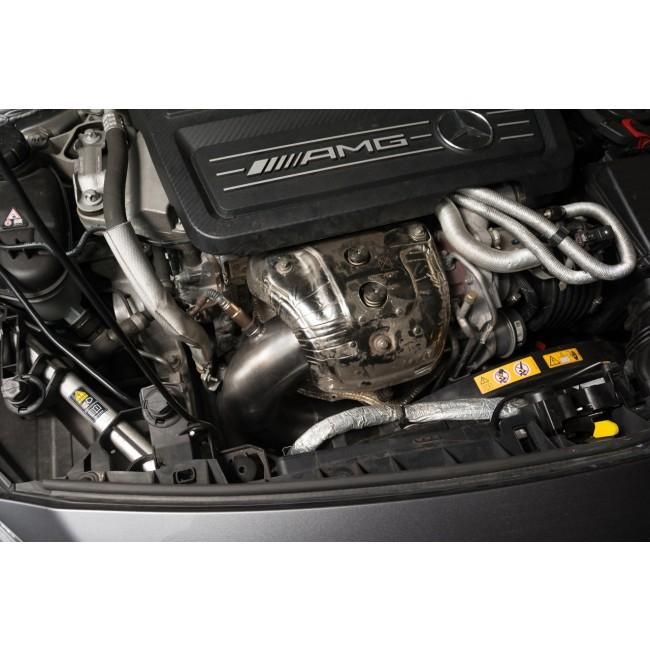 Cobra Exhausts - Mercedes-AMG CLA 45 Front Downpipe Sports Cat / De-Cat Performance Exhaust | Car Enhancements UK