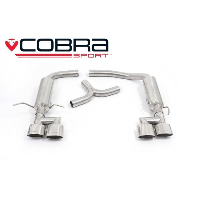 Cobra Exhausts - Mercedes W204 C200/C220/C250 (Diesel) AMG Quad Performance Exhaust | Car Enhancements UK