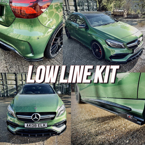 Mercedes A45 AMG W176 Pre Facelift Non-Aero Low Line Kit - TRC Performance Styling