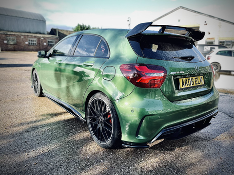 Mercedes A45 AMG W176 Pre Facelift Non-Aero Rear Spats - TRC Performance Styling
