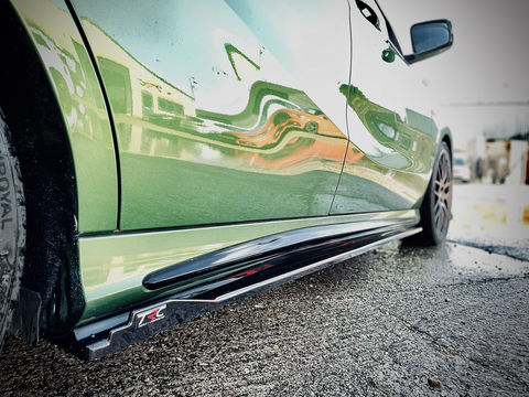 Triple R Composites - Mercedes A45 AMG W176 Facelift Aero - Side Skirt Splitters