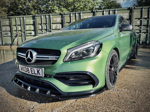 Triple R Composites - Mercedes A45 AMG W176 Pre Facelift Non-Aero - Front Splitter