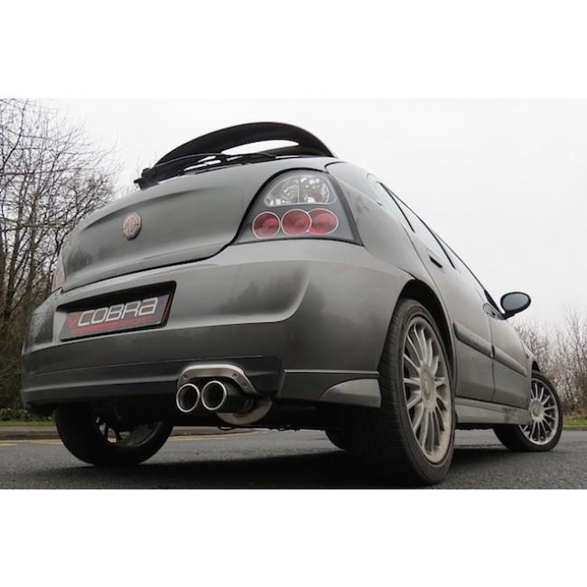 MG ZR 1.4 & 1.8 (105/120/160) Cat Back Performance Exhaust – Cobra Sport