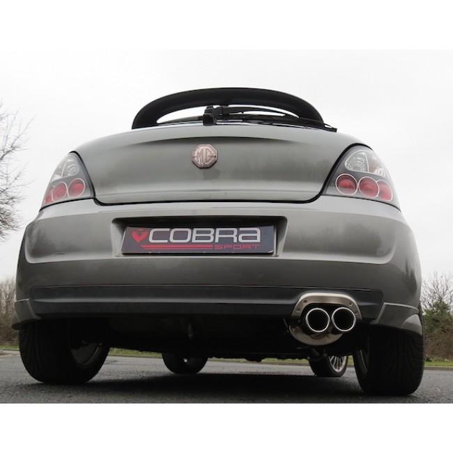 MG ZR 1.4 & 1.8 (105/120/160) Rear Box Performance Exhaust – Cobra Sport