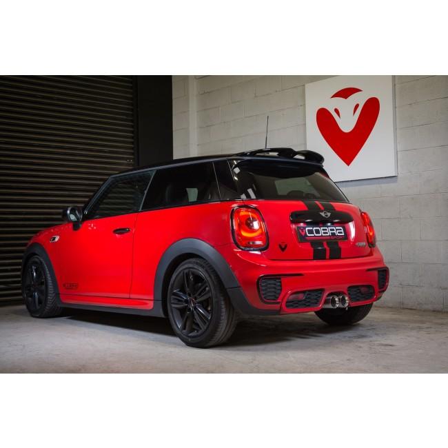 Cobra Exhausts - Mini (Mk3) Cooper S / JCW (F56 LCI) Facelift 3" Cat Back Performance Exhaust | Car Enhancements UK