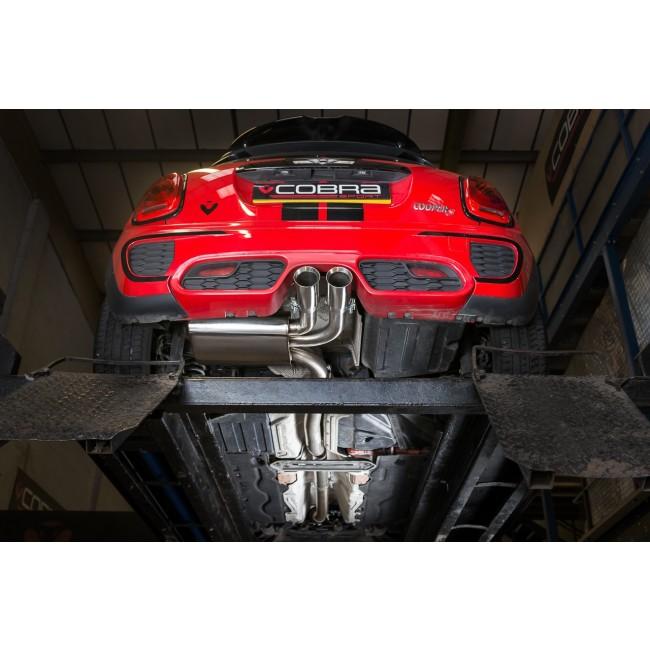 Cobra Exhausts - Mini (Mk3) Cooper S / JCW (F56) 3" Cat Back Performance Exhaust | Car Enhancements UK