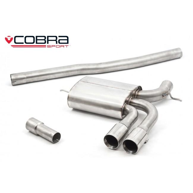 Cobra Exhausts - Mini (Mk3) JCW (F56 LCI) Facelift 3" Race GPF Back Performance Exhaust | Car Enhancements UK