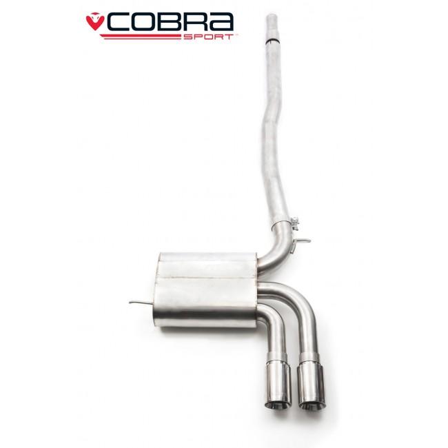 Cobra Exhausts - Mini (Mk3) JCW (F56 LCI) Facelift 3" Race GPF Back Performance Exhaust | Car Enhancements UK