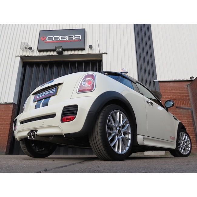 Mini (Mk2) Cooper S / JCW (R58) Coupe Cat Back Performance Exhaust – Cobra Sport