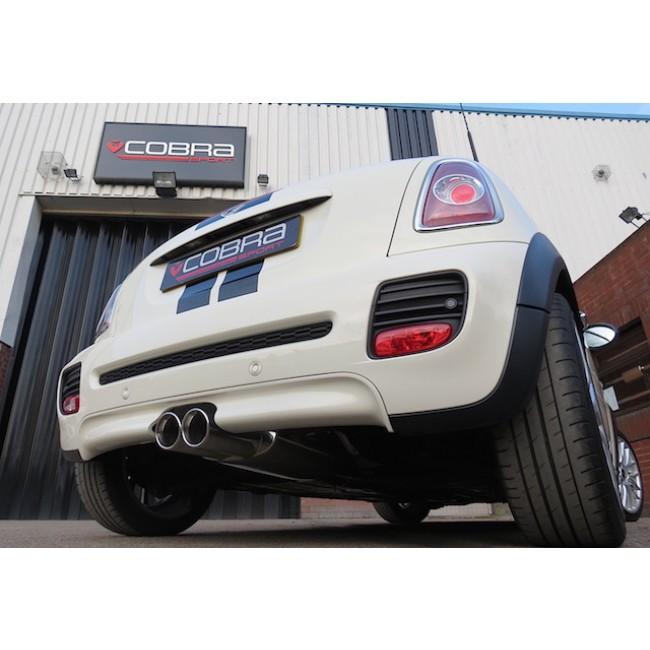 Mini (Mk2) Cooper S / JCW (R58) Coupe Cat Back Performance Exhaust – Cobra Sport