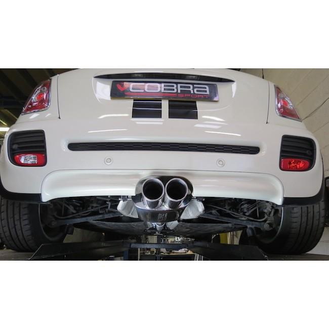 Cobra Exhausts - Mini (Mk2) Cooper S / JCW (R59) Roadster Cat Back Performance Exhaust | Car Enhancements UK