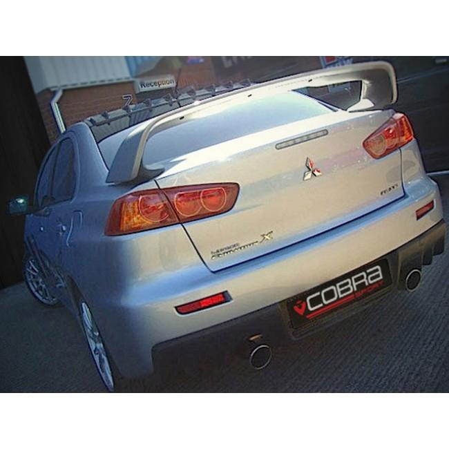 Mitsubishi Evolution X (10) Cat Back Performance Exhaust – Cobra Sport