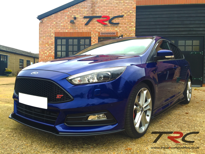 Ford Focus MK3.5 ST250 V1 Front Splitter - TRC Performance Styling