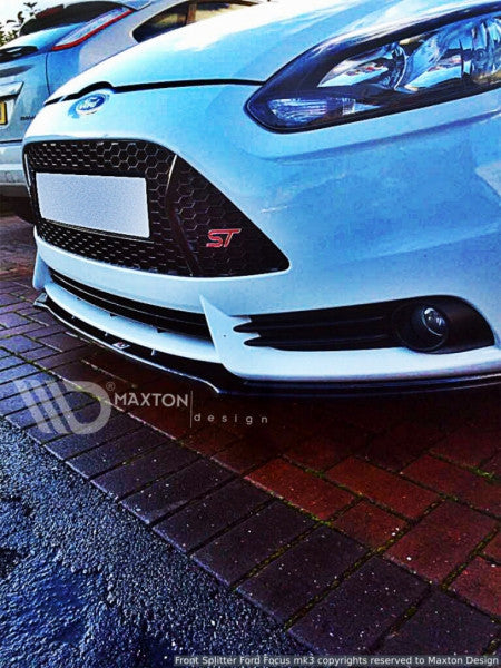 Maxton Design - FRONT SPLITTER FOCUS MK3 ST PREFACE MODEL