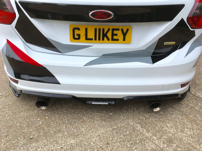 Ford Focus MK3 Zetec S Rear Spats - TRC Performance Styling