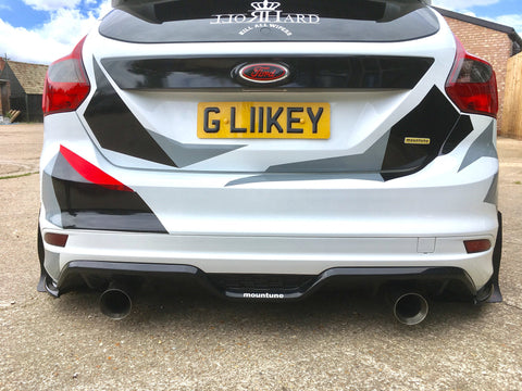 Ford Focus MK3 Zetec S Rear Spats - TRC Performance Styling