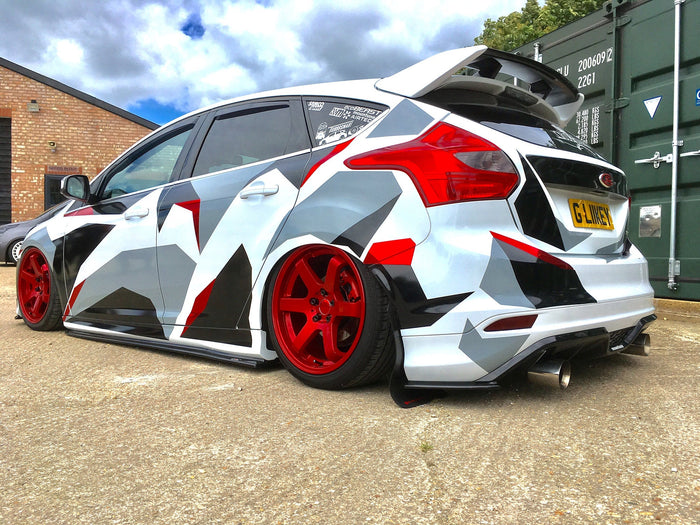 Ford Focus MK3 Zetec S Rear Spats - TRC Performance Styling