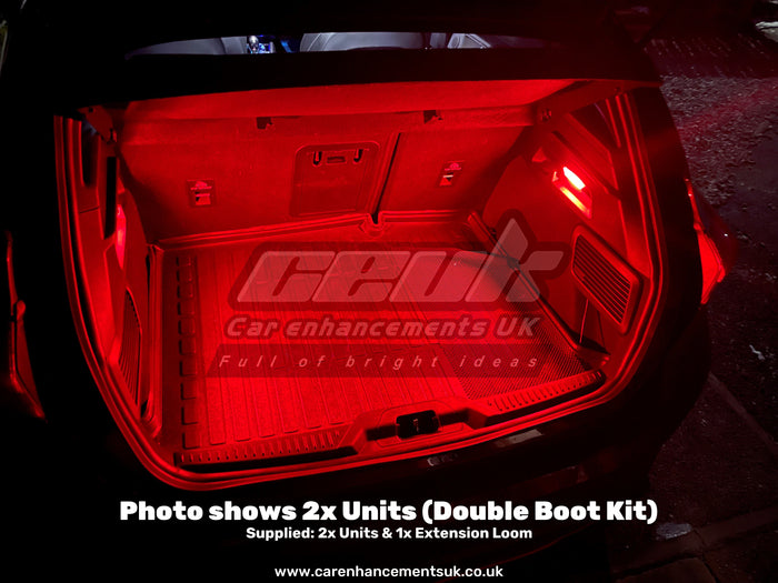 Enhanced Edition Double Boot Light Kit - Full Replacement LED Boot Unit - Ford Puma MK2