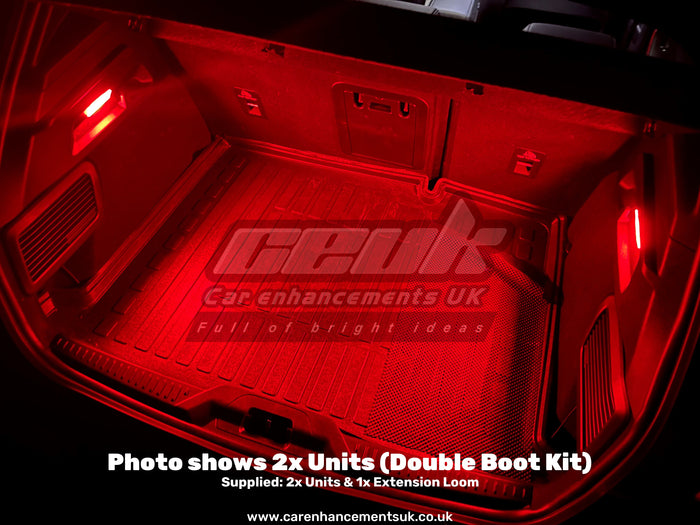Enhanced Edition Double Boot Light Kit - Full Replacement LED Boot Unit - MK4 / MK4.5 Focus