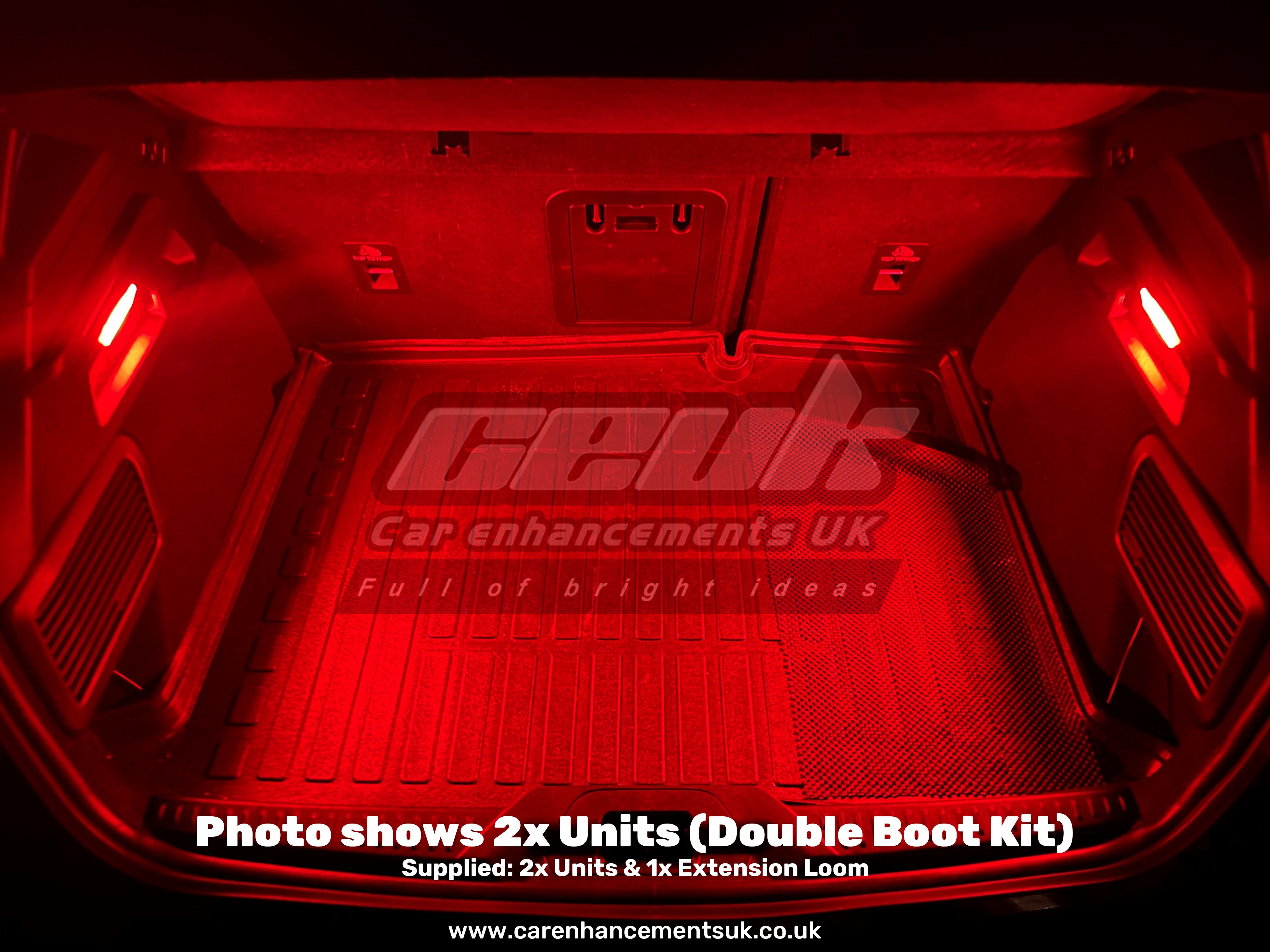 Enhanced Edition Double Boot Light Kit - Full Replacement LED Boot Uni ...