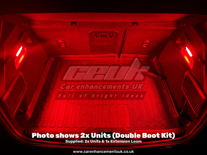 Enhanced Edition Double Boot Light Kit - Full Replacement LED Boot Unit - Ford Puma MK2
