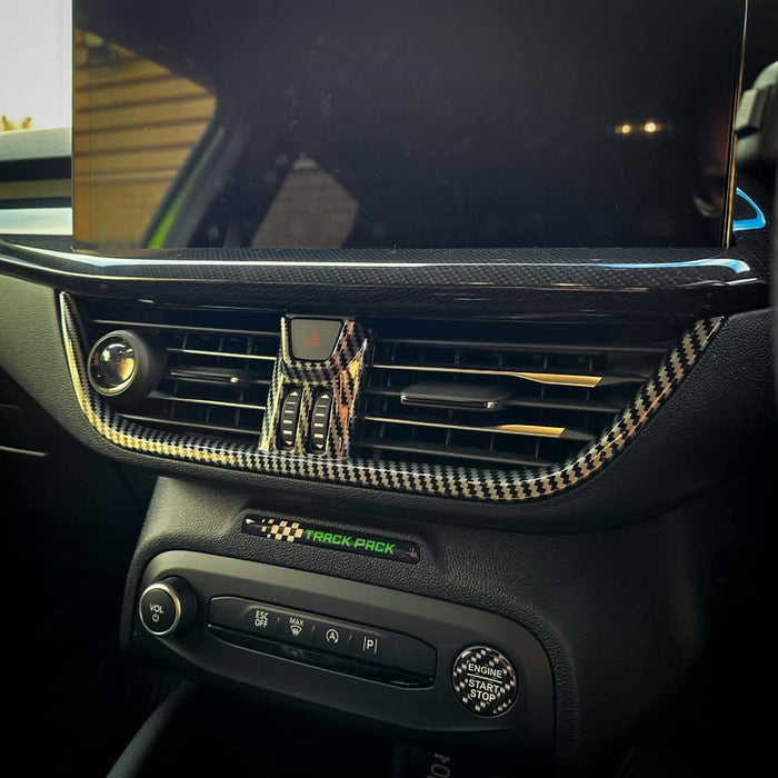 Carbon Fibre Look Air Vent Trim for MK4 / MK4.5 Focus - Sync 4 Models Only | CEUK