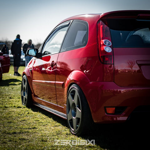 Ford Fiesta MK6 ST150 Side Skirt Splitters - TRC Performance Styling