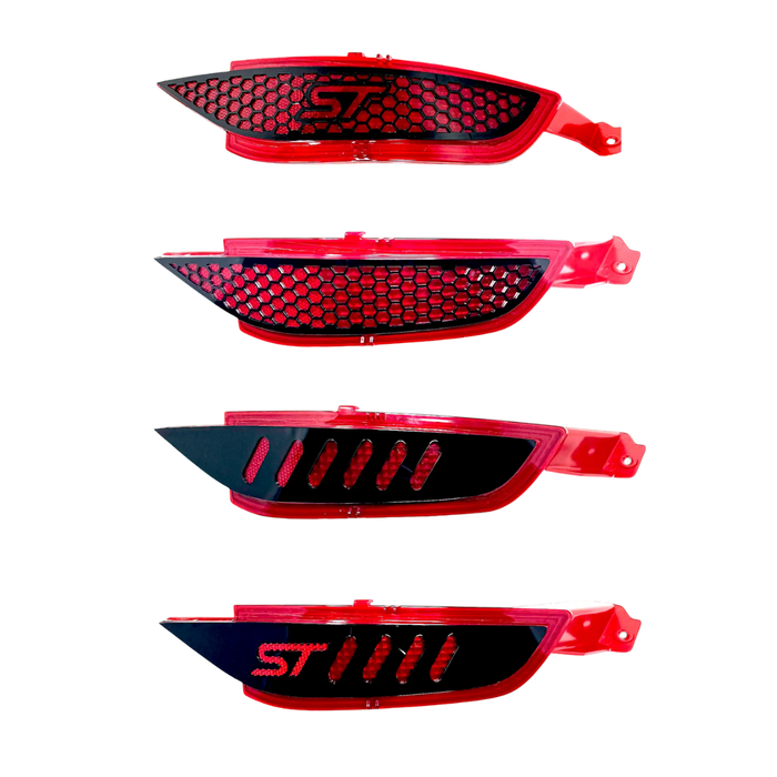 CEUK Rear Bumper Fog/Reflector Guards - MK7 & MK7.5 Fiesta (All Models)