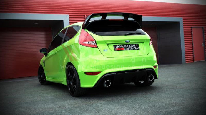 Maxton Design - REAR BUMPER FORD FIESTA MK7 (FOCUS RS LOOK)