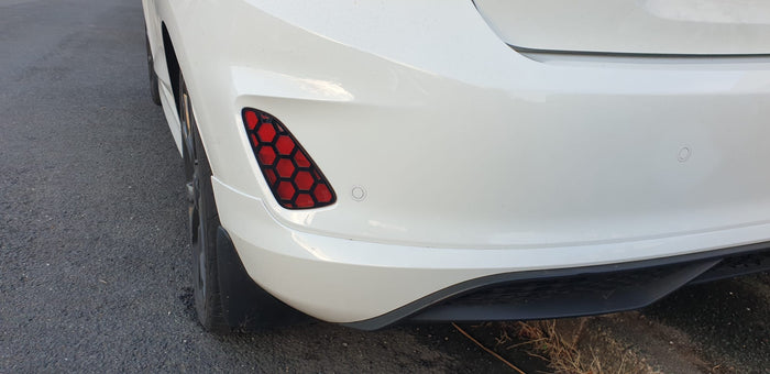 CEUK Rear Bumper Fog/Reflector Guards - MK8 & MK8.5 Fiesta (All Models)
