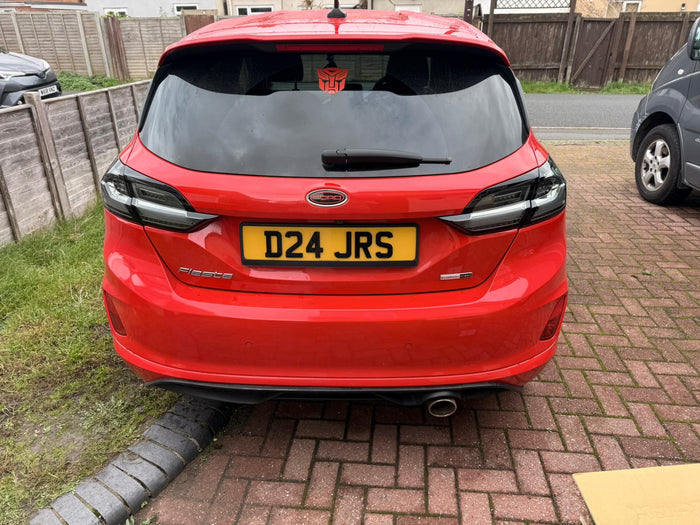 Ford Fiesta Mk8 / MK8.5 2017-2024 - Upgrade LED Light Bar Smoked Lens Rear Tail Lights Pair